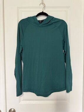 lululemon athletica Teal Green Pullover Hood